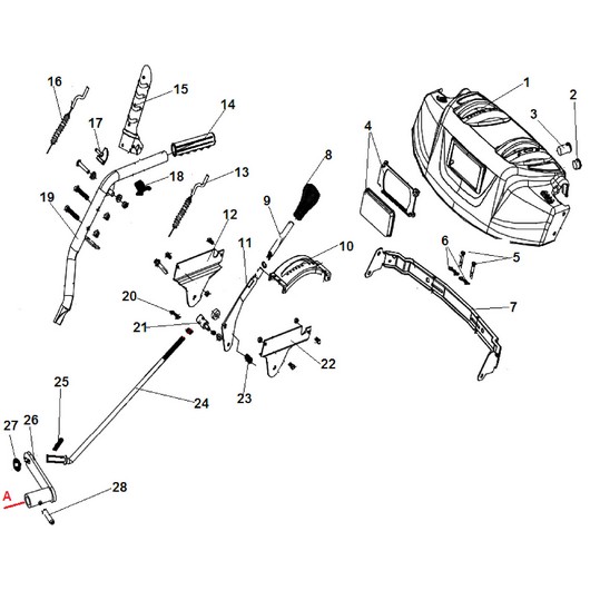 Панель управления Champion ST656BS