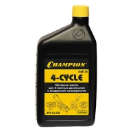 Масло для 4-тактных двигателей минеральное CHAMPION SAE30 1 л