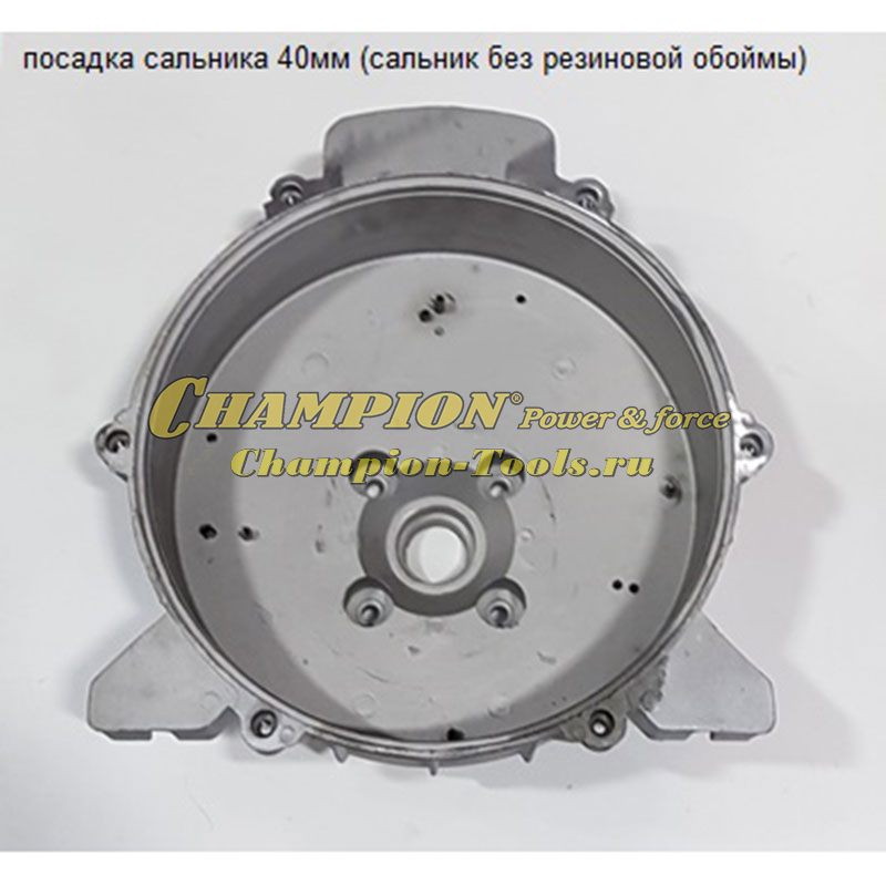 Корпус помпы GTP80,DTP81E сторона двигателя до серийного номера 18040001/18020001