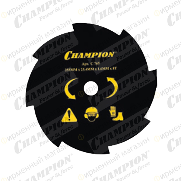 Нож для жесткой травы Champion 8/230/25,4