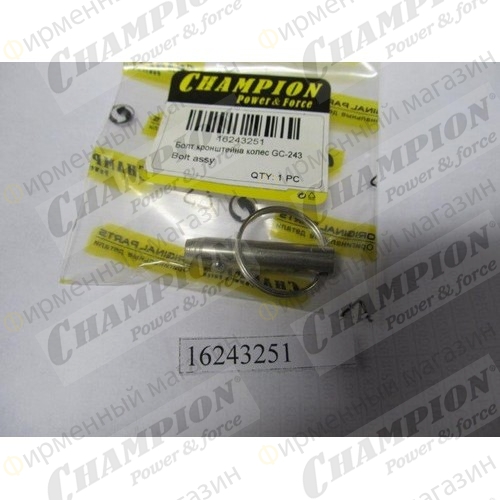 Болт кронштейна колес GC243