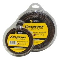 Корд триммерный Champion Magic 3.0мм* 56м (витой квадрат)+нож