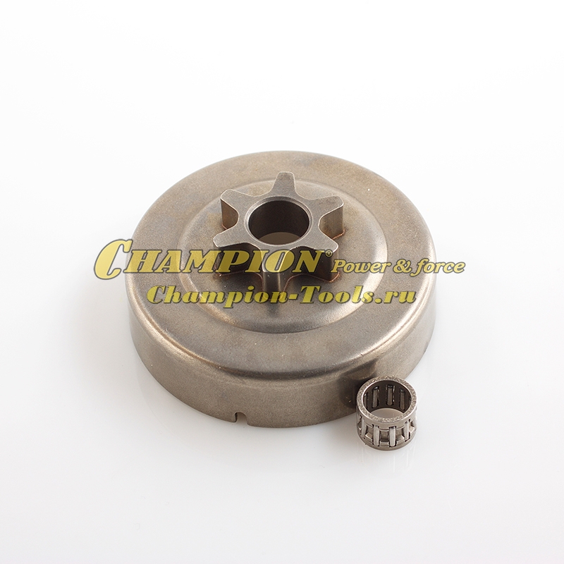 Звёздочка ведущая 3/ 8"-Р6Т ( S 180, 017, 021, 023, 025) монолит, с подшипником ( аналог 100962Х)