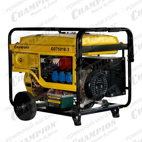Генератор Champion GG7501E-3